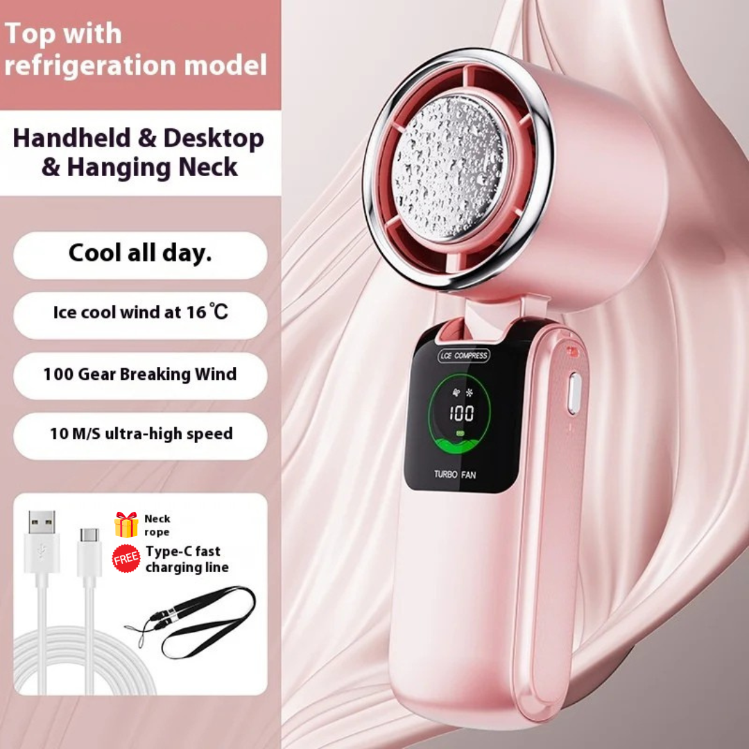 SurvoFan™ - Portable Cooling Handheld Fan