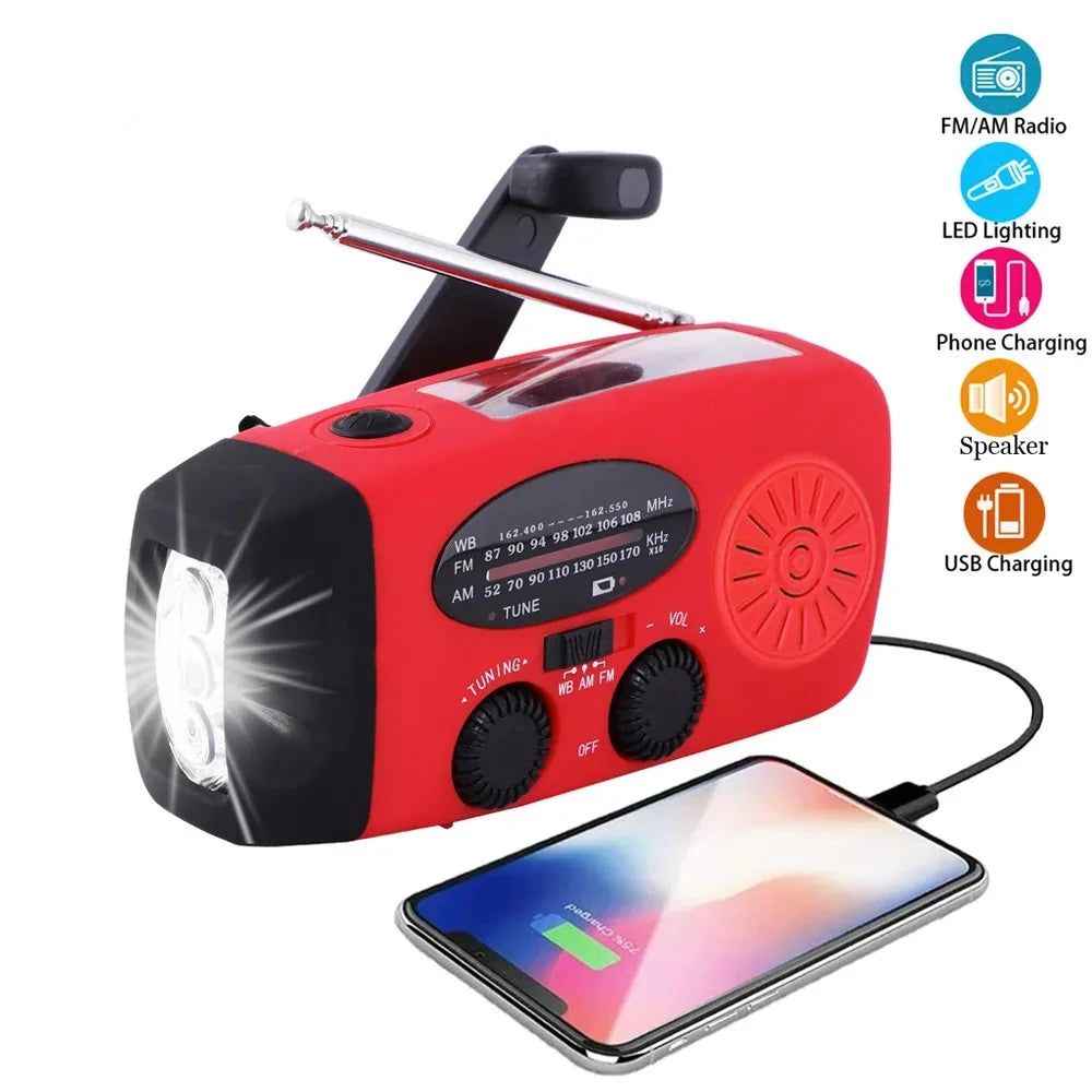 Survoradio™ - 4-in-1 Emergency Radio