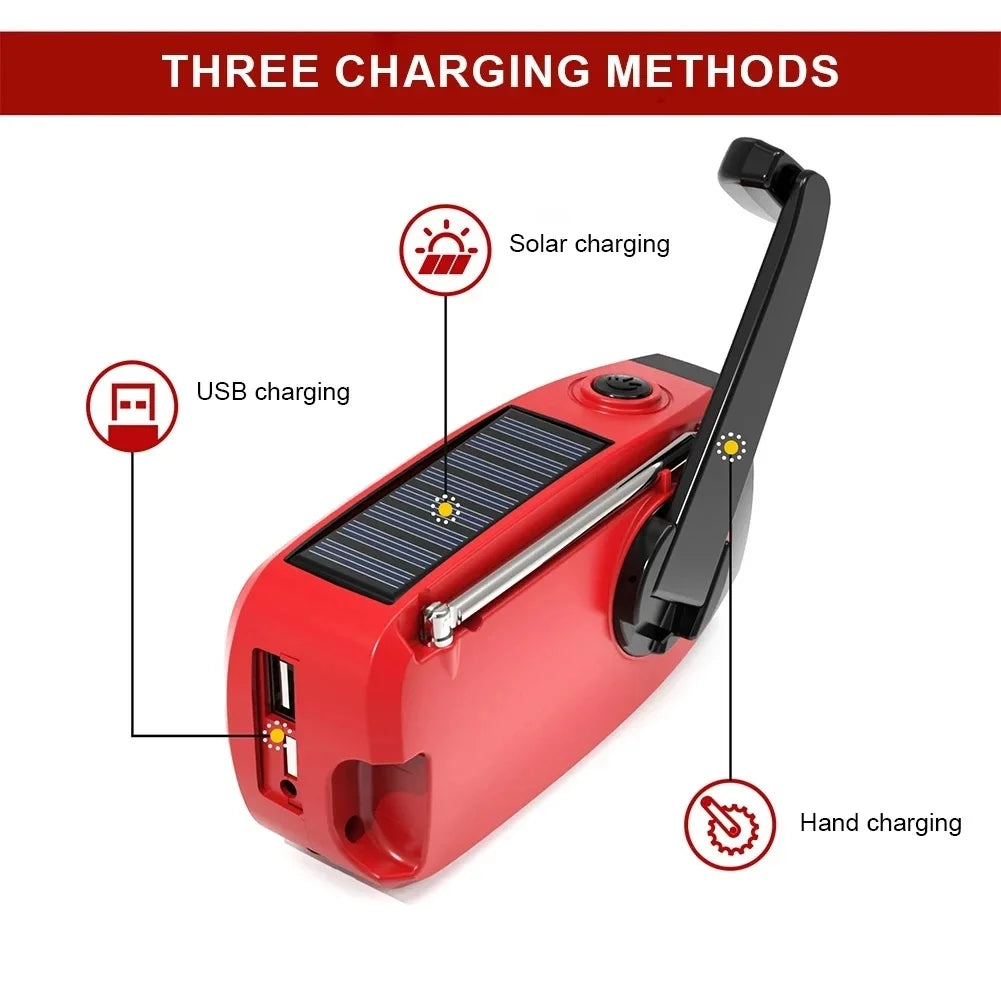 Survoradio™ - 4-in-1 Emergency Radio