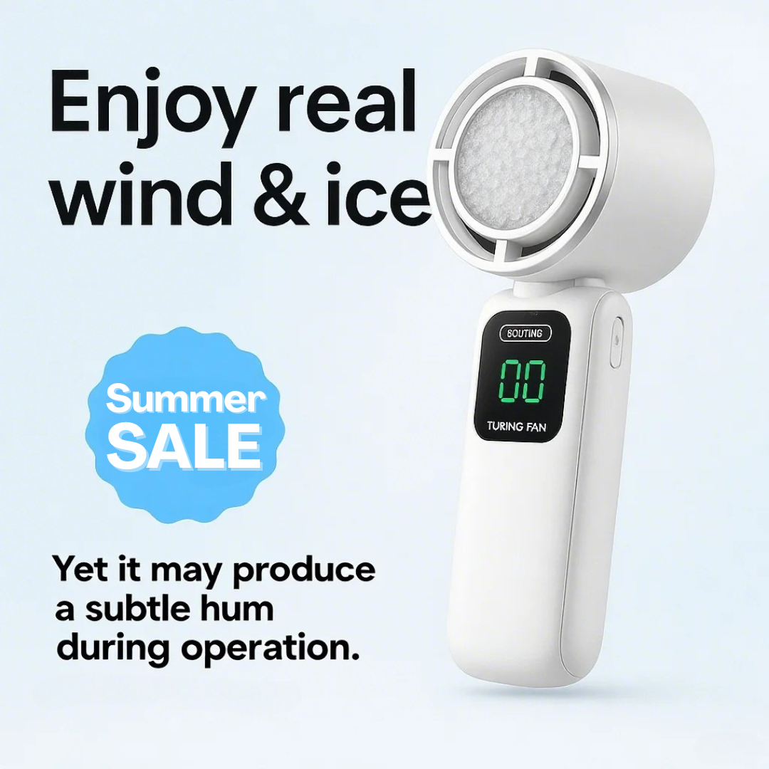 SurvoFan™ - Portable Cooling Handheld Fan