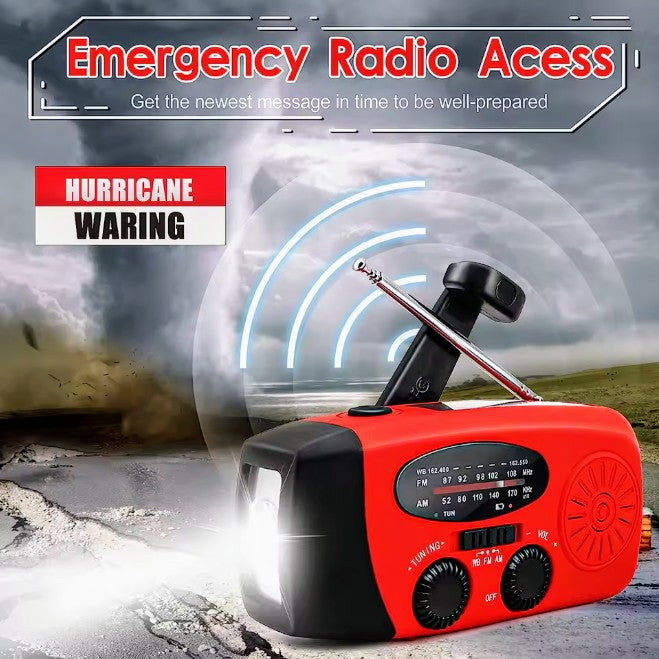 Survoradio™ - 4-in-1 Emergency Radio