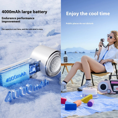 SurvoFan™ - Portable Cooling Handheld Fan