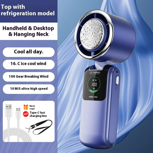 SurvoFan™ - Portable Cooling Handheld Fan